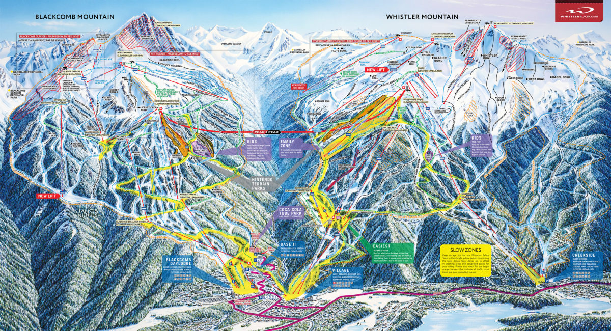 Transfer to Whistler Ski slopes